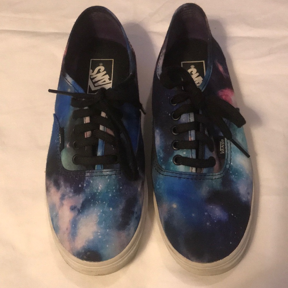 Vans galaxy sneakers 7.5